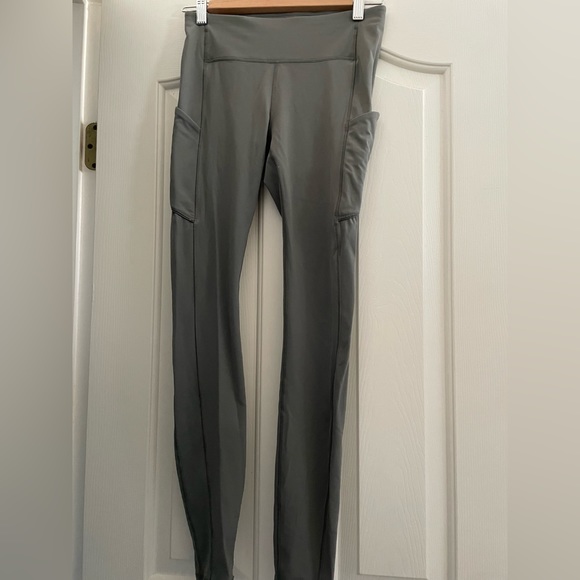 LULULEMON Olive high rise running leggings - Picture 1 of 6
